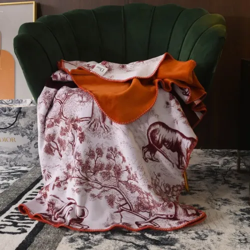 Cheap Christian Dior Blanket #1406259 Replica Wholesale [$72.00 USD] [ITEM#1406259] on Replica Christian Dior Blanket