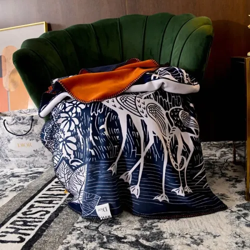 Cheap Christian Dior Blanket #1406264 Replica Wholesale [$64.00 USD] [ITEM#1406264] on Replica Christian Dior Blanket