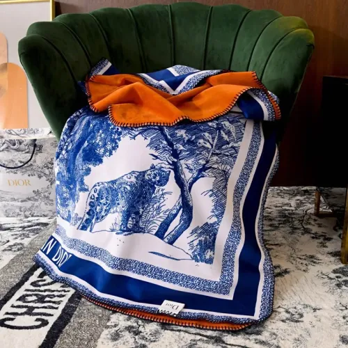 Cheap Christian Dior Blanket #1406271 Replica Wholesale [$72.00 USD] [ITEM#1406271] on Replica Christian Dior Blanket
