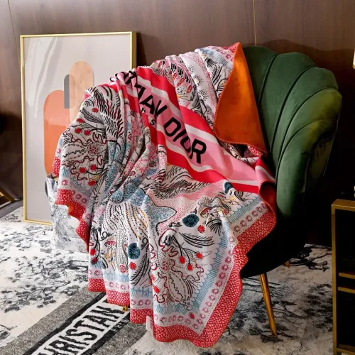 Cheap Christian Dior Blanket #1406280 Replica Wholesale [$72.00 USD] [ITEM#1406280] on Replica Christian Dior Blanket