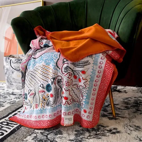 Cheap Christian Dior Blanket #1406281 Replica Wholesale [$115.00 USD] [ITEM#1406281] on Replica Christian Dior Blanket