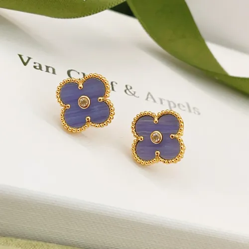 Cheap Van Cleef &amp; Arpels Earrings For Women #1406292 Replica Wholesale [$25.00 USD] [ITEM#1406292] on Replica Van Cleef &amp; Arpels Earrings