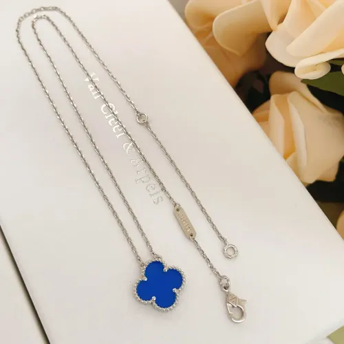 Cheap Van Cleef &amp; Arpels Necklaces For Women #1406546 Replica Wholesale [$25.00 USD] [ITEM#1406546] on Replica Van Cleef &amp; Arpels Necklaces