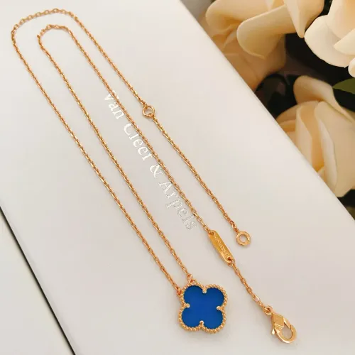 Cheap Van Cleef &amp; Arpels Necklaces For Women #1406547 Replica Wholesale [$25.00 USD] [ITEM#1406547] on Replica Van Cleef &amp; Arpels Necklaces