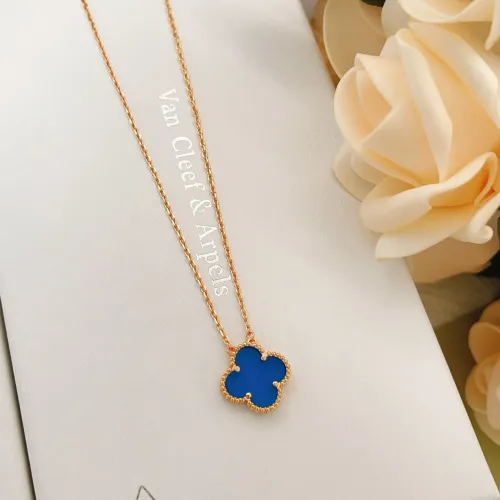Cheap Van Cleef &amp; Arpels Necklaces For Women #1406547 Replica Wholesale [$25.00 USD] [ITEM#1406547] on Replica Van Cleef &amp; Arpels Necklaces