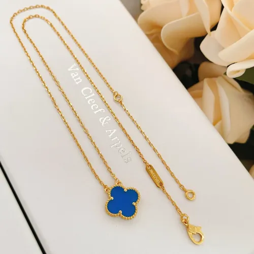 Cheap Van Cleef &amp; Arpels Necklaces For Women #1406548 Replica Wholesale [$25.00 USD] [ITEM#1406548] on Replica Van Cleef &amp; Arpels Necklaces