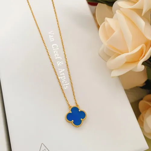 Cheap Van Cleef &amp; Arpels Necklaces For Women #1406548 Replica Wholesale [$25.00 USD] [ITEM#1406548] on Replica Van Cleef &amp; Arpels Necklaces