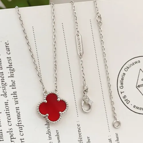 Cheap Van Cleef &amp; Arpels Necklaces For Women #1406549 Replica Wholesale [$25.00 USD] [ITEM#1406549] on Replica Van Cleef &amp; Arpels Necklaces