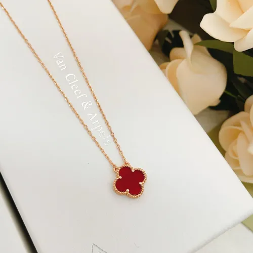 Cheap Van Cleef &amp; Arpels Necklaces For Women #1406550 Replica Wholesale [$25.00 USD] [ITEM#1406550] on Replica Van Cleef &amp; Arpels Necklaces