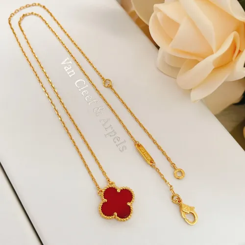 Cheap Van Cleef &amp; Arpels Necklaces For Women #1406551 Replica Wholesale [$25.00 USD] [ITEM#1406551] on Replica Van Cleef &amp; Arpels Necklaces