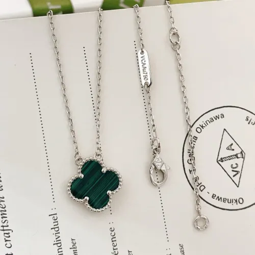 Cheap Van Cleef &amp; Arpels Necklaces For Women #1406552 Replica Wholesale [$25.00 USD] [ITEM#1406552] on Replica Van Cleef &amp; Arpels Necklaces