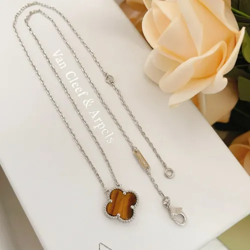 Cheap Van Cleef &amp; Arpels Necklaces For Women #1406555 Replica Wholesale [$25.00 USD] [ITEM#1406555] on Replica Van Cleef &amp; Arpels Necklaces