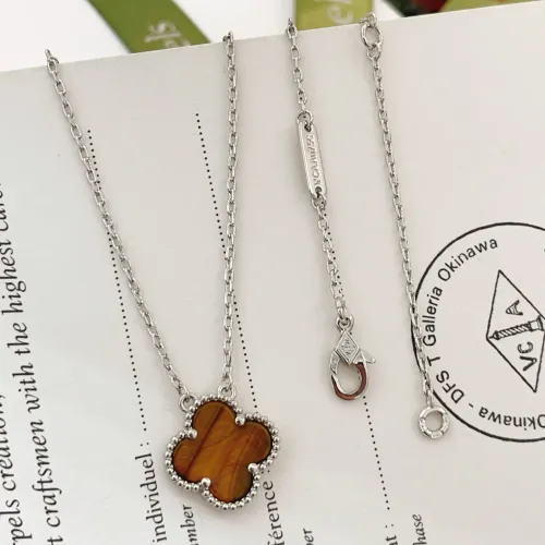 Cheap Van Cleef &amp; Arpels Necklaces For Women #1406555 Replica Wholesale [$25.00 USD] [ITEM#1406555] on Replica Van Cleef &amp; Arpels Necklaces