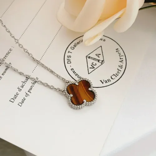 Cheap Van Cleef &amp; Arpels Necklaces For Women #1406555 Replica Wholesale [$25.00 USD] [ITEM#1406555] on Replica Van Cleef &amp; Arpels Necklaces