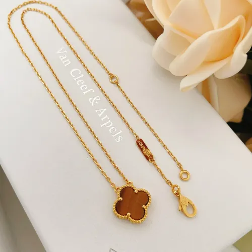 Cheap Van Cleef &amp; Arpels Necklaces For Women #1406557 Replica Wholesale [$25.00 USD] [ITEM#1406557] on Replica Van Cleef &amp; Arpels Necklaces