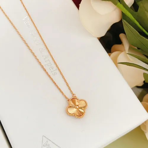 Cheap Van Cleef &amp; Arpels Necklaces For Women #1406558 Replica Wholesale [$25.00 USD] [ITEM#1406558] on Replica Van Cleef &amp; Arpels Necklaces