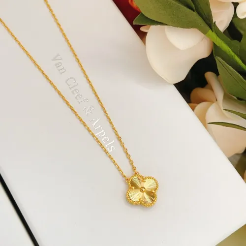 Cheap Van Cleef &amp; Arpels Necklaces For Women #1406559 Replica Wholesale [$25.00 USD] [ITEM#1406559] on Replica Van Cleef &amp; Arpels Necklaces