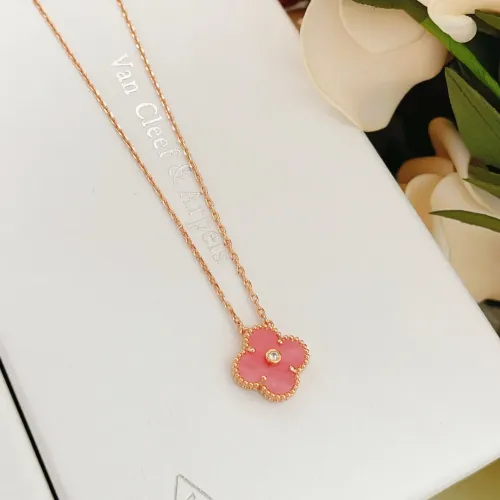 Cheap Van Cleef &amp; Arpels Necklaces For Women #1406561 Replica Wholesale [$25.00 USD] [ITEM#1406561] on Replica Van Cleef &amp; Arpels Necklaces