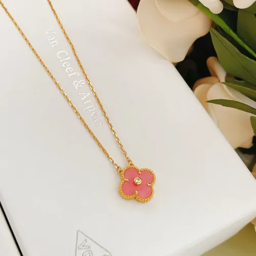 Cheap Van Cleef &amp; Arpels Necklaces For Women #1406562 Replica Wholesale [$25.00 USD] [ITEM#1406562] on Replica Van Cleef &amp; Arpels Necklaces