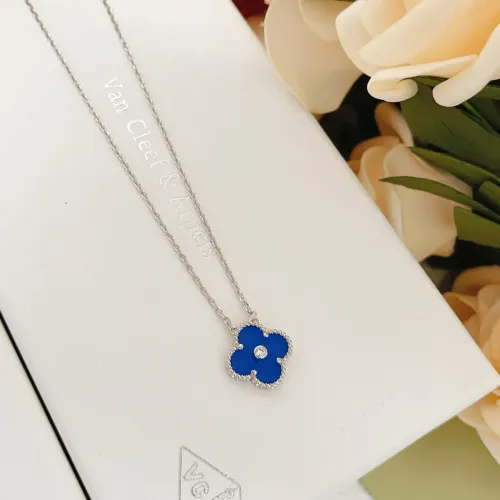 Cheap Van Cleef &amp; Arpels Necklaces For Women #1406563 Replica Wholesale [$25.00 USD] [ITEM#1406563] on Replica Van Cleef &amp; Arpels Necklaces