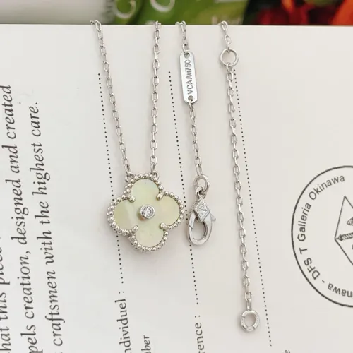 Cheap Van Cleef &amp; Arpels Necklaces For Women #1406566 Replica Wholesale [$25.00 USD] [ITEM#1406566] on Replica Van Cleef &amp; Arpels Necklaces