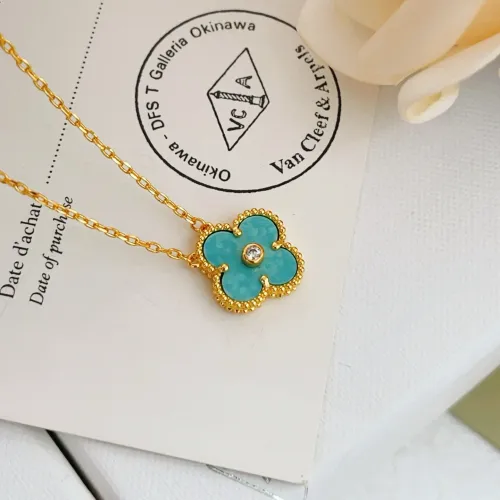 Cheap Van Cleef &amp; Arpels Necklaces For Women #1406571 Replica Wholesale [$25.00 USD] [ITEM#1406571] on Replica Van Cleef &amp; Arpels Necklaces