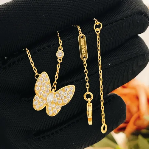 Cheap Van Cleef &amp; Arpels Necklaces For Women #1406573 Replica Wholesale [$25.00 USD] [ITEM#1406573] on Replica Van Cleef &amp; Arpels Necklaces
