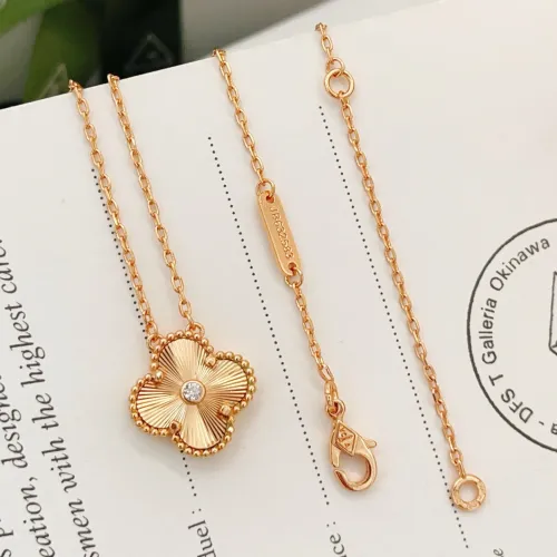 Cheap Van Cleef &amp; Arpels Necklaces For Women #1406575 Replica Wholesale [$25.00 USD] [ITEM#1406575] on Replica Van Cleef &amp; Arpels Necklaces