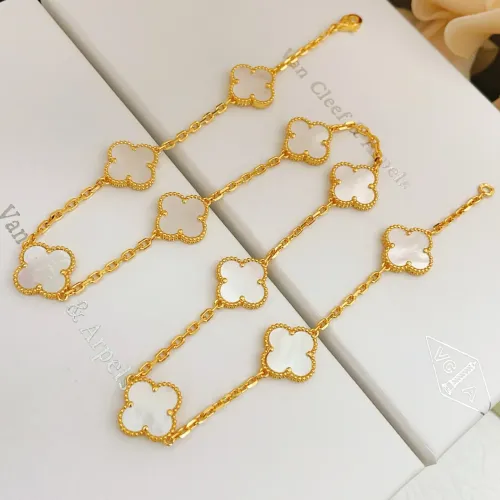 Cheap Van Cleef &amp; Arpels Necklaces For Women #1406577 Replica Wholesale [$45.00 USD] [ITEM#1406577] on Replica Van Cleef &amp; Arpels Necklaces