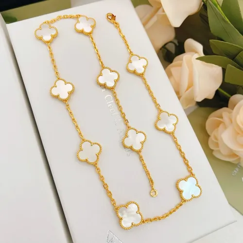 Cheap Van Cleef &amp; Arpels Necklaces For Women #1406577 Replica Wholesale [$45.00 USD] [ITEM#1406577] on Replica Van Cleef &amp; Arpels Necklaces