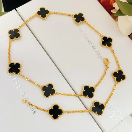Cheap Van Cleef &amp; Arpels Necklaces For Women #1406578 Replica Wholesale [$45.00 USD] [ITEM#1406578] on Replica Van Cleef &amp; Arpels Necklaces