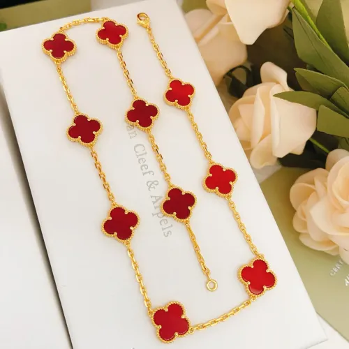 Cheap Van Cleef &amp; Arpels Necklaces For Women #1406579 Replica Wholesale [$45.00 USD] [ITEM#1406579] on Replica Van Cleef &amp; Arpels Necklaces