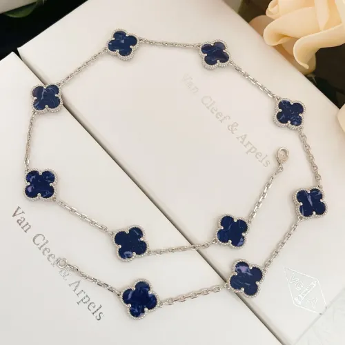 Cheap Van Cleef &amp; Arpels Necklaces For Women #1406581 Replica Wholesale [$45.00 USD] [ITEM#1406581] on Replica Van Cleef &amp; Arpels Necklaces