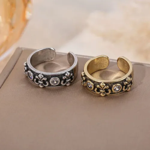 Cheap Chrome Hearts Rings #1406665 Replica Wholesale [$36.00 USD] [ITEM#1406665] on Replica Chrome Hearts Rings