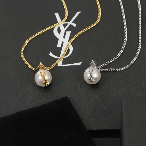 Cheap Yves Saint Laurent YSL Necklaces For Women #1406732 Replica Wholesale [$29.00 USD] [ITEM#1406732] on Replica Yves Saint Laurent YSL Necklaces