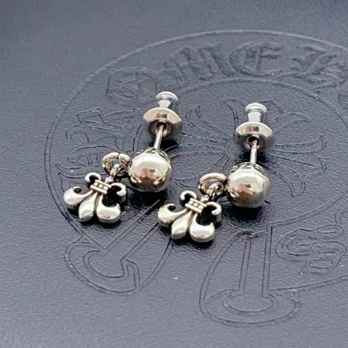 Cheap Chrome Hearts Earrings #1406752 Replica Wholesale [$25.00 USD] [ITEM#1406752] on Replica Chrome Hearts Earrings