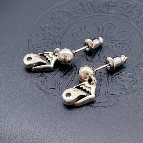 Cheap Chrome Hearts Earrings #1406753 Replica Wholesale [$25.00 USD] [ITEM#1406753] on Replica Chrome Hearts Earrings