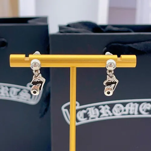 Cheap Chrome Hearts Earrings #1406753 Replica Wholesale [$25.00 USD] [ITEM#1406753] on Replica Chrome Hearts Earrings
