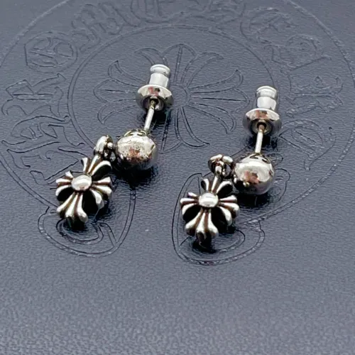 Cheap Chrome Hearts Earrings #1406754 Replica Wholesale [$25.00 USD] [ITEM#1406754] on Replica Chrome Hearts Earrings