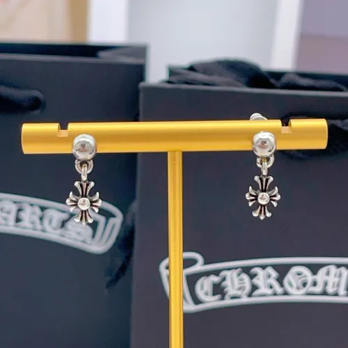 Cheap Chrome Hearts Earrings #1406754 Replica Wholesale [$25.00 USD] [ITEM#1406754] on Replica Chrome Hearts Earrings