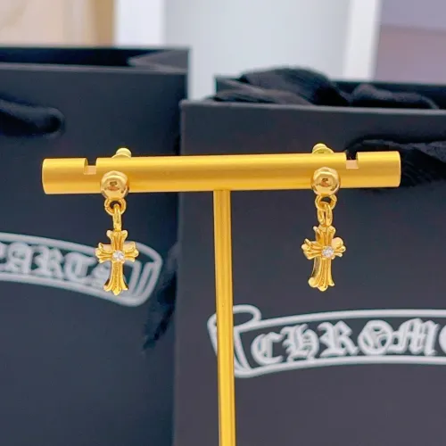 Cheap Chrome Hearts Earrings #1406756 Replica Wholesale [$25.00 USD] [ITEM#1406756] on Replica Chrome Hearts Earrings