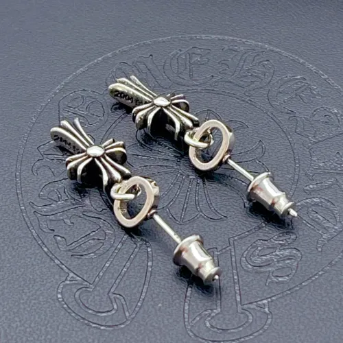 Cheap Chrome Hearts Earrings #1406758 Replica Wholesale [$25.00 USD] [ITEM#1406758] on Replica Chrome Hearts Earrings