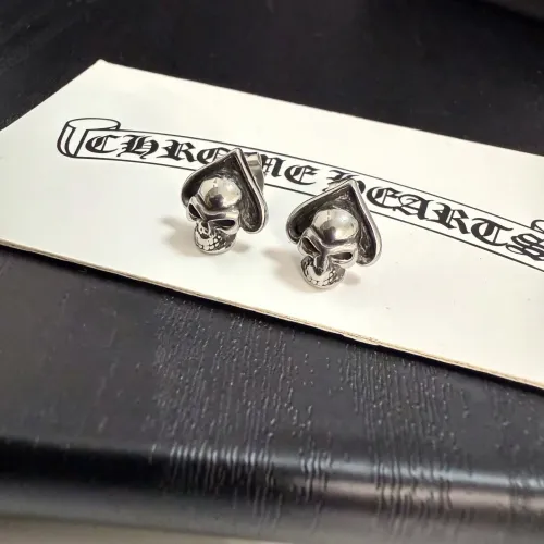 Cheap Chrome Hearts Earrings #1406764 Replica Wholesale [$34.00 USD] [ITEM#1406764] on Replica Chrome Hearts Earrings