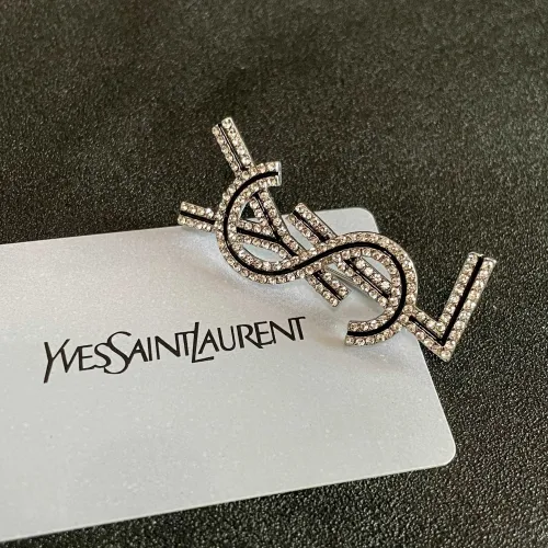 Cheap Yves Saint Laurent Brooches For Women #1406773 Replica Wholesale [$29.00 USD] [ITEM#1406773] on Replica Yves Saint Laurent Brooches