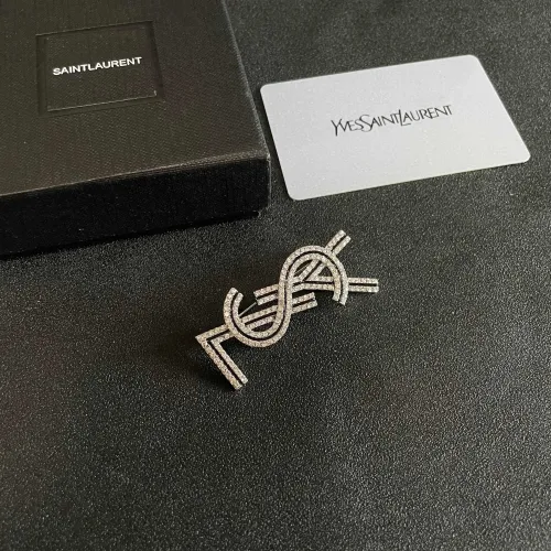Cheap Yves Saint Laurent Brooches For Women #1406773 Replica Wholesale [$29.00 USD] [ITEM#1406773] on Replica Yves Saint Laurent Brooches