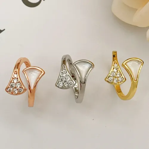Cheap Bvlgari Rings In Rose Gold For Women #1406797 Replica Wholesale [$25.00 USD] [ITEM#1406797] on Replica Bvlgari Rings