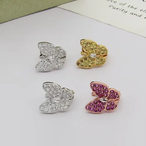 Cheap Van Cleef &amp; Arpels Earrings For Women #1406831 Replica Wholesale [$29.00 USD] [ITEM#1406831] on Replica Van Cleef &amp; Arpels Earrings
