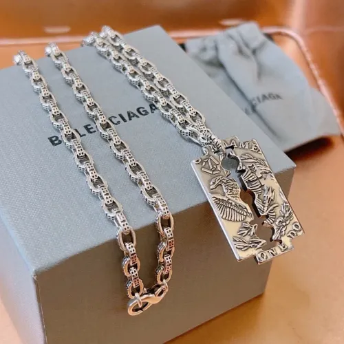 Cheap Balenciaga Necklaces #1406941 Replica Wholesale [$52.00 USD] [ITEM#1406941] on Replica Balenciaga Necklaces