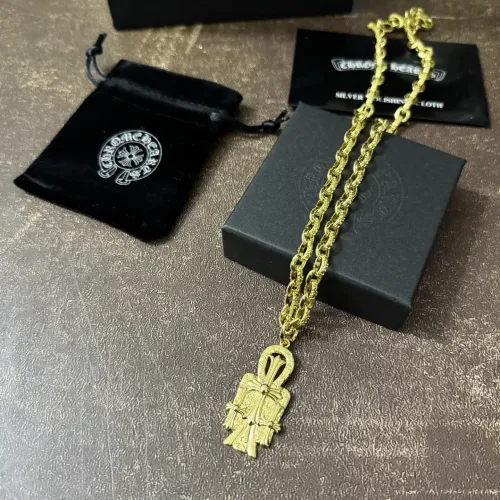 Cheap Chrome Hearts Necklaces #1407049 Replica Wholesale [$52.00 USD] [ITEM#1407049] on Replica Chrome Hearts Necklaces