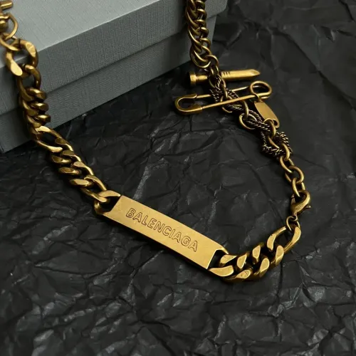 Cheap Balenciaga Necklaces #1407118 Replica Wholesale [$72.00 USD] [ITEM#1407118] on Replica Balenciaga Necklaces